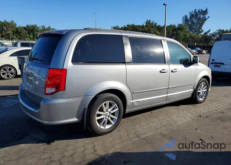 2014 Dodge Grand Caravan Sxt z USA, uszkodzony, nr VIN 2C4RDGCG7ER283961